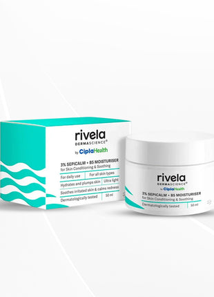 Rivela Dermascience By Cipla B5 Moisturizer Cream With Skin Conditioning & Soothing Formula|50Ml