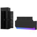 Pano-Mounts ADP-24P90-B 24 Pin ATX 90 deg Adapter Cap with Light Effect Synchronization Black