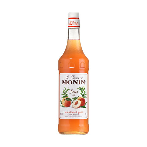 Monin Peach Bottle, Liquid, 250 Ml