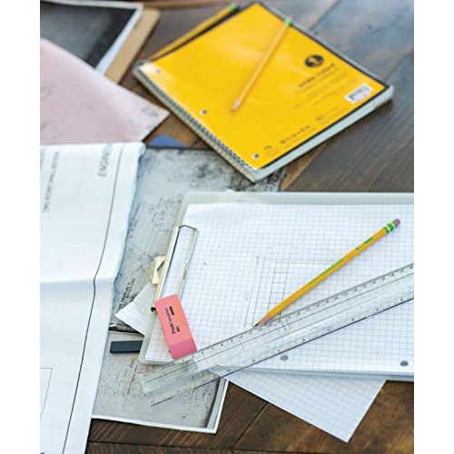 Ticonderoga Wood-Cased Pencils, Unsharpened, 2 HB Soft, Yellow, 24 Count
