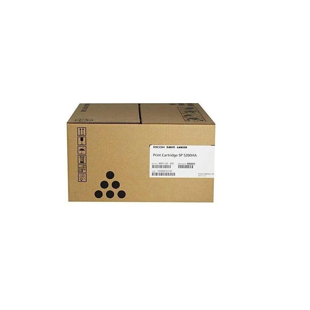 Ricoh 406683 Black AIO Toner Cartridge Type SP 5200HA