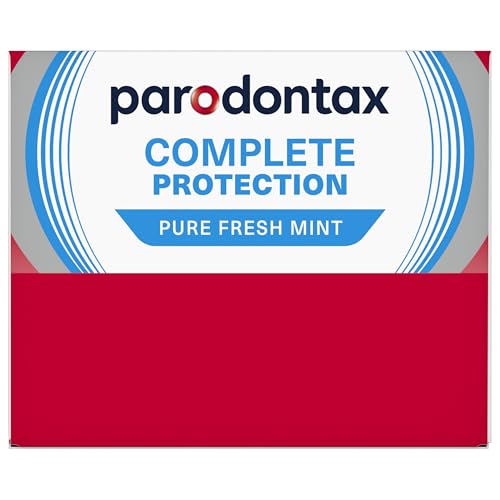 Parodontax Complete Protection Toothpaste for Bleeding Gums, Gingivitis Treatment and Cavity Prevention, Pure Fresh Mint - 3.4 Ounces