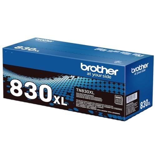 Brother Genuine TN830 Black Standard Yield Printer Toner Cartridge - Print up to 1,200 Pages(1)