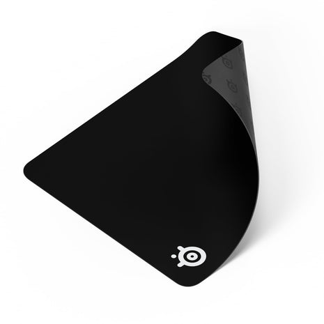 SteelSeries QcK Large Gaming Mousepad ??Black ??Non-Slip Silicone Rubber Base ??Peak Tracking and Stability ??Optimized for Gaming Sensors ??490 mm x 420 mm ??FPS, MOBAs, RTS, MMO