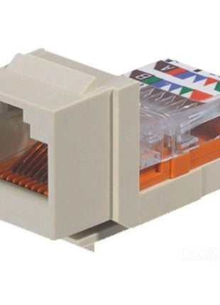 Panduit NK5E88MIWY Category-5E 8-Wire Lead-Frame Style Jack Module, Off White, 4-Pair