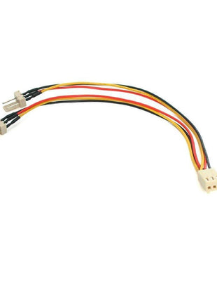 StarTech.com 6in TX3 Fan Power Splitter Cable - Fan Power Splitter - 3 pin Internal Power (F) to 3 pin Internal Power (M) - 5.9 in - TX3SPLITTER