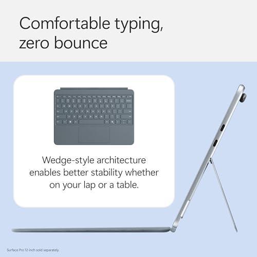 Microsoft Surface Pro Keyboard for Surface Pro 12" Device, Keyboard Only, Alcantara Material, Ocean