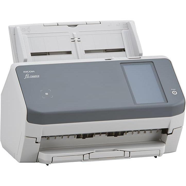 RICOH fi-7300NX Professional Network Enabled Document Scanner with Color Touchscreen