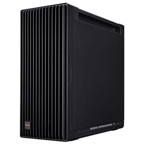 ASUS ProArt PA602 E-ATX Computer Case 420mm Radiator Support, Dual 200mm Built-in Fans, Front Panel IR dust Indicator, Power Lock Latch, Tool-Less PCIe mounting & GPU Holder, 20Gbps USB-C Front I/O