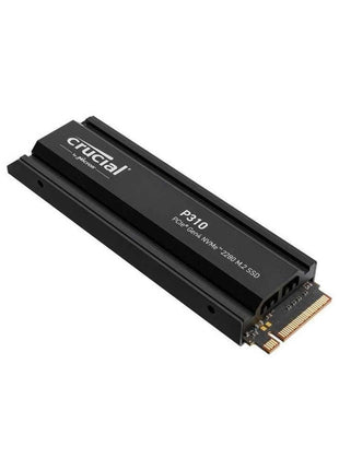 Crucial P310 - SSD - 2 TB - Internal - M.2 2280 - PCIe 4.0 x4 (NVMe) - Integrated Heatsink