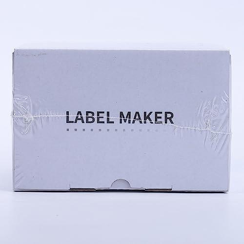 Phomemo M110 Label Makers - Barcode Label Printer Bluetooth Label Maker Portable Thermal Printer for Small Business, Address, Barcode, Logo, Clothing, Mailing, Sticker Printers for Phones & PC, Black