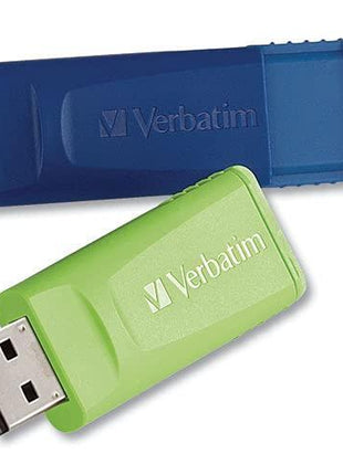 VER99812 - Verbatim 64GB Store n Go USB Flash Drive - 2pk - Blue, Green