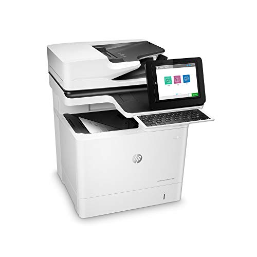 HP LaserJet Enterprise Flow MFP M634h Monochrome All-in-One Printer with built-in Ethernet & 2-sided printing (7PS95A), White