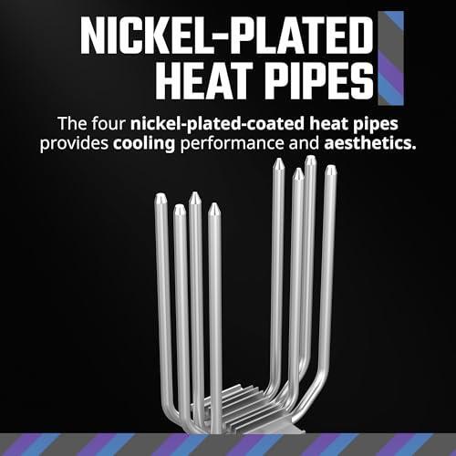 Cooler Master Hyper 212 Spectrum V3 ARGB CPU Air Cooler, 120mm PWM Fan, 4 Copper Heat Pipes, 152mm Tall, AMD Ryzen AM5/AM4, Intel LGA 1851/1700/1200 Brackets