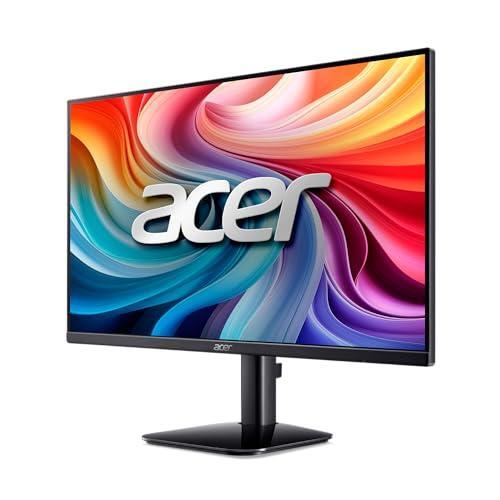 acer KB242Y G0bi 23.8 IPS Full HD (1920 x 1080) Zero-Frame Gaming Office Monitor | Adaptive-Sync Support (FreeSync Compatible) | Up to 120Hz Refresh | 1ms (VRB) | sRGB 99% | Tilt | HDMI & VGA Ports