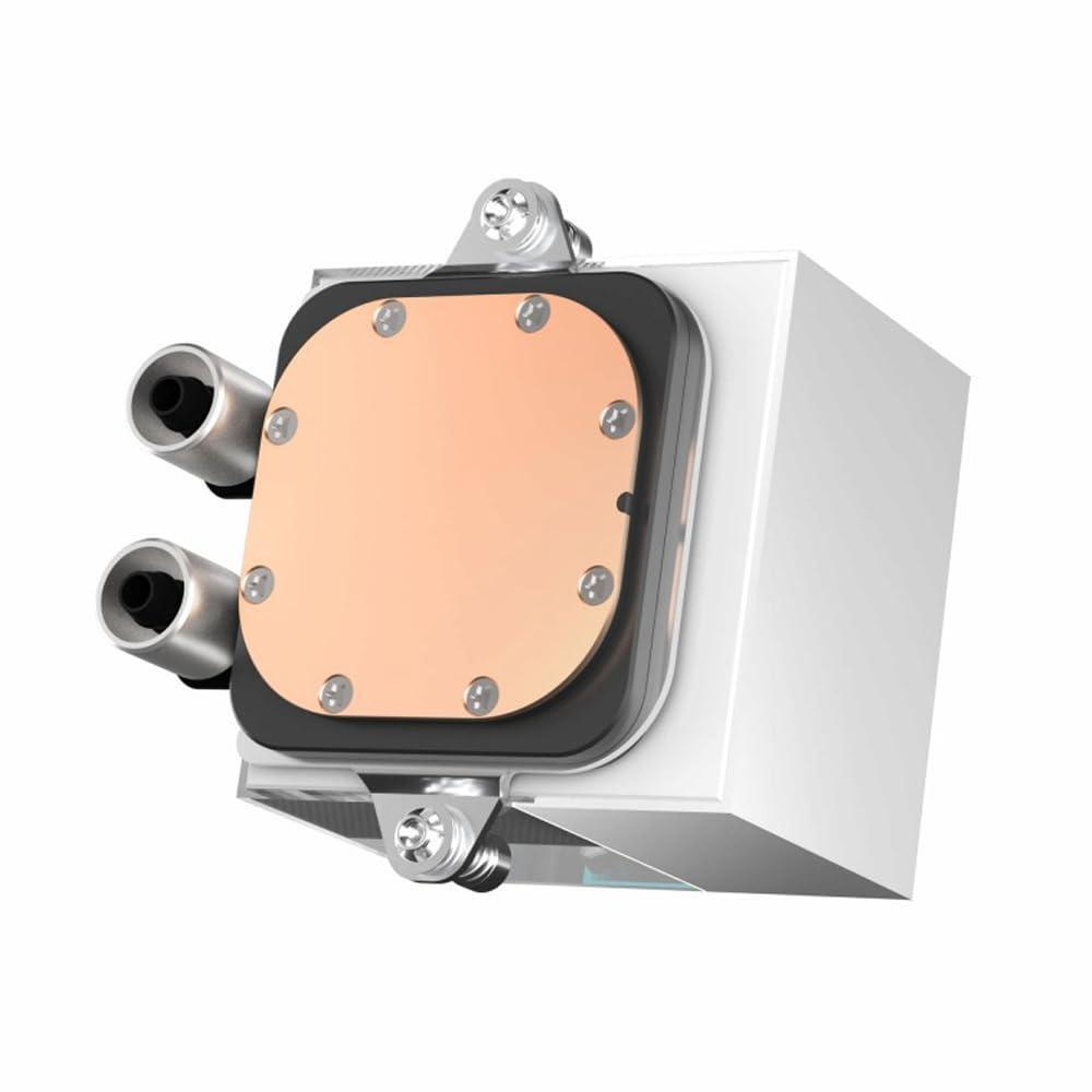 CPS All-in-One Water Cooling Cooler "DS360 WH" 360mm Radiator with Digital Display Dual Chamber Structure