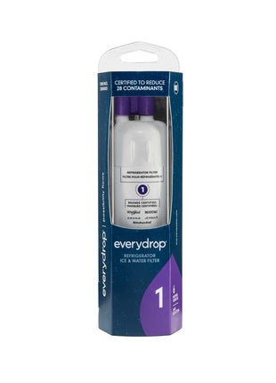 everydrop by Whirlpool Ice and Water Refrigerator Filter 1, EDR1RXD1, Single-Pack , Purple