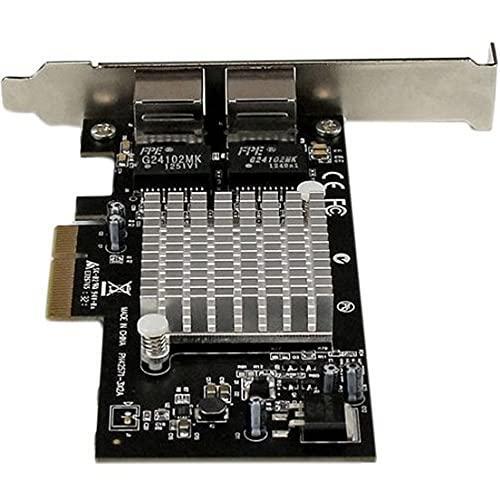 StarTech.com 2 Port PCIe Network Card - RJ45 Port - Intel i350 Chipset - Ethernet Server/Desktop Network Card - Dual Gigabit NIC Card (ST2000SPEXI)