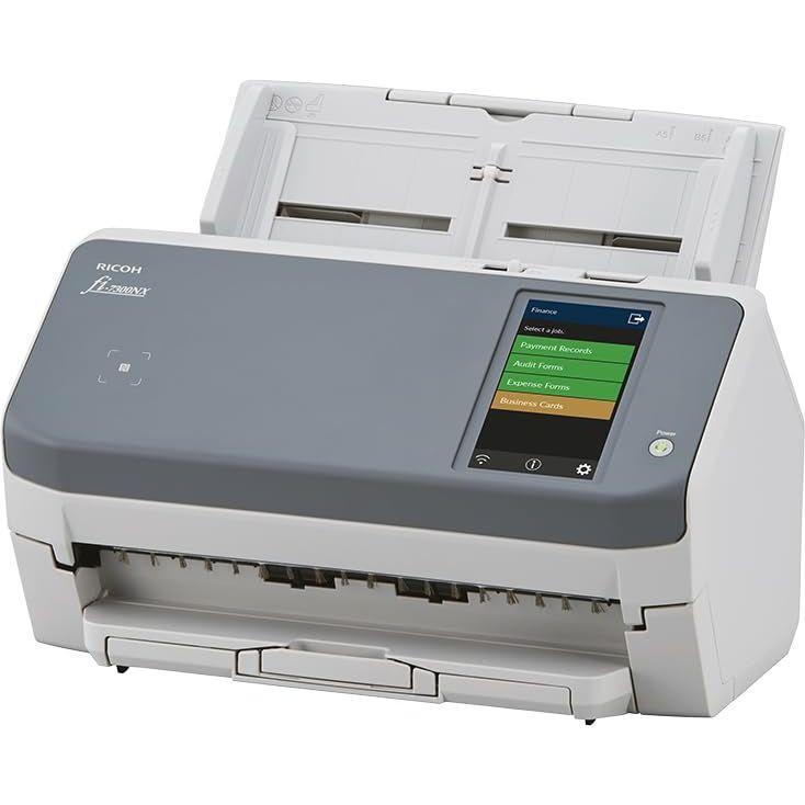 RICOH fi-7300NX Professional Network Enabled Document Scanner with Color Touchscreen