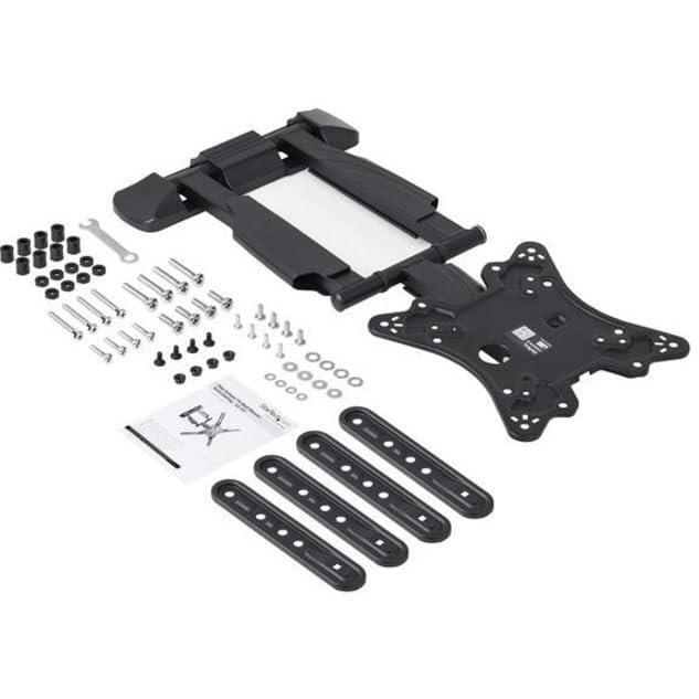 StarTech.com Full Motion TV Wall Mount - 32-55 inch (77lb/35kg) VESA Displays - Low Profile Universal Flat Screen TV Wall Mount - Heavy Duty Adjustable Tilt/Swivel Articulating Arm Bracket (FPWARTB1M)