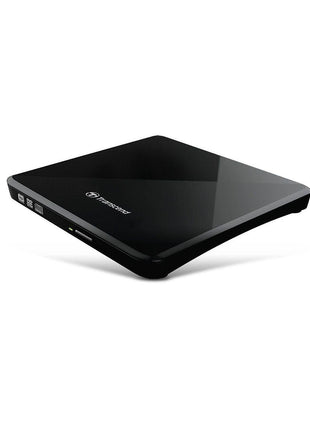 Transcend 8K Extra Slim Portable DVD Writer Optical Drive (TS8XDVDS-K)