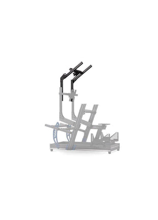 Next Level Racing F- GT Elite Direct Mount Overhead Monitor Add-On- Carbon Grey, Black