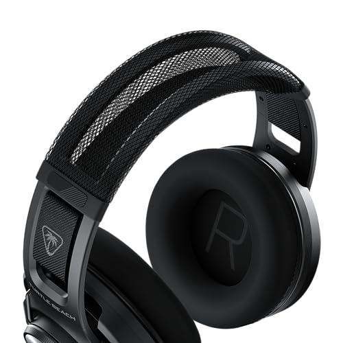 Turtle Beach Atlas Air Wireless Open Back PC Gaming Headset - PC, PS5, PS4, Mobile - 24-bit High-Fidelity Audio, Broadcast Grade Mic, Bluetooth, Floating Earcup, Memory Foam Cushions, 50-Hr Battery