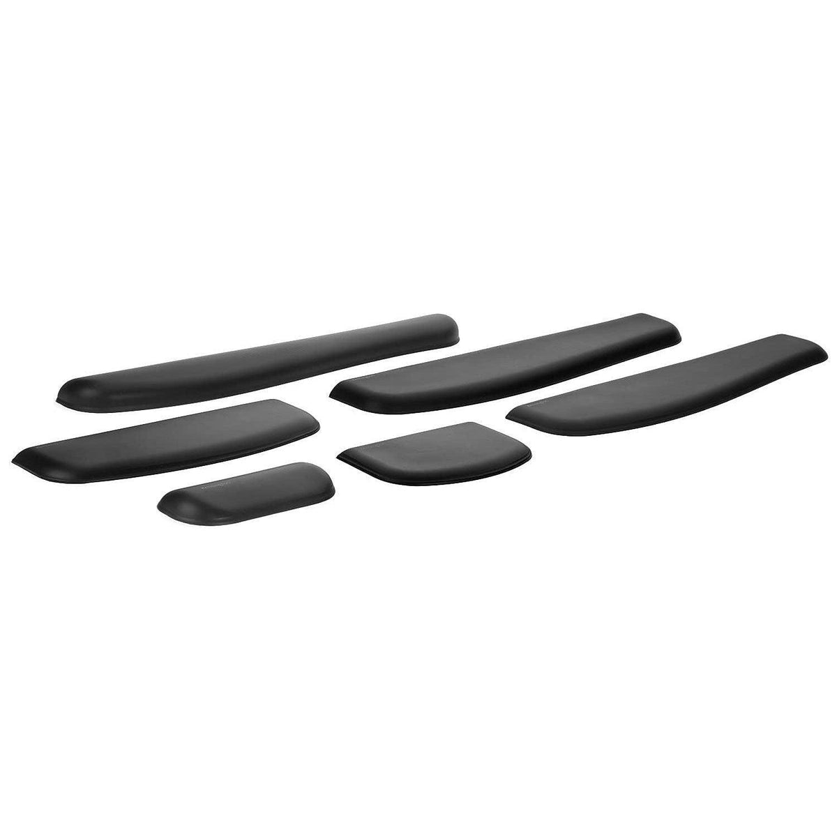 Kensington ErgoSoft Wrist Rest for Slim, Compact Keyboards, Black (K52801WW), 3.9 x 0.4 x 11.1 inches