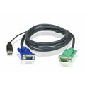ATEN 2L5205U 15' USB KVM Cable - SPHD15 to VGA & USB A - 16ft