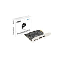 MSI THUNDERBOLTM4 8K PCI-e, Dual Ports, Full 8K, 40Gbp Transfer Rate, Daisy Chaining Support