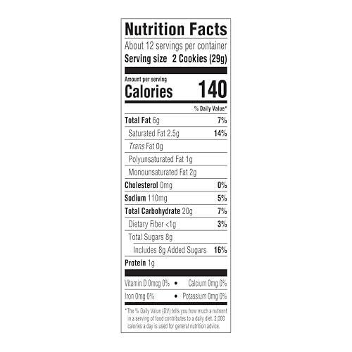 Amazon Saver, Crispy Oatmeal Cookies, 12 ounce (Previously Happy Belly, Packaging May Vary)