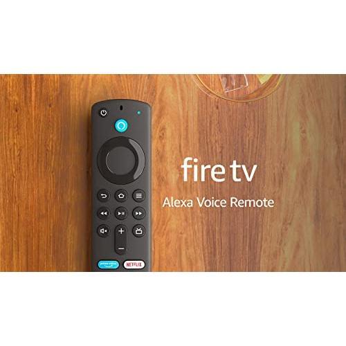 Amazon Fire TV Alexa Voice Remote (newest model) with TV controls, requires compatible Fire TV device