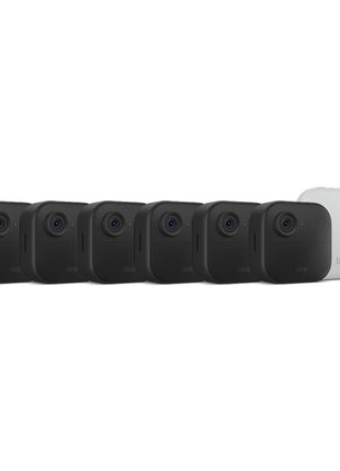 Blink Outdoor 4 XR – two-year battery wireless camera with 4x security coverage, 1000 ft open-air range or 400 ft with typical use — 6 camera system