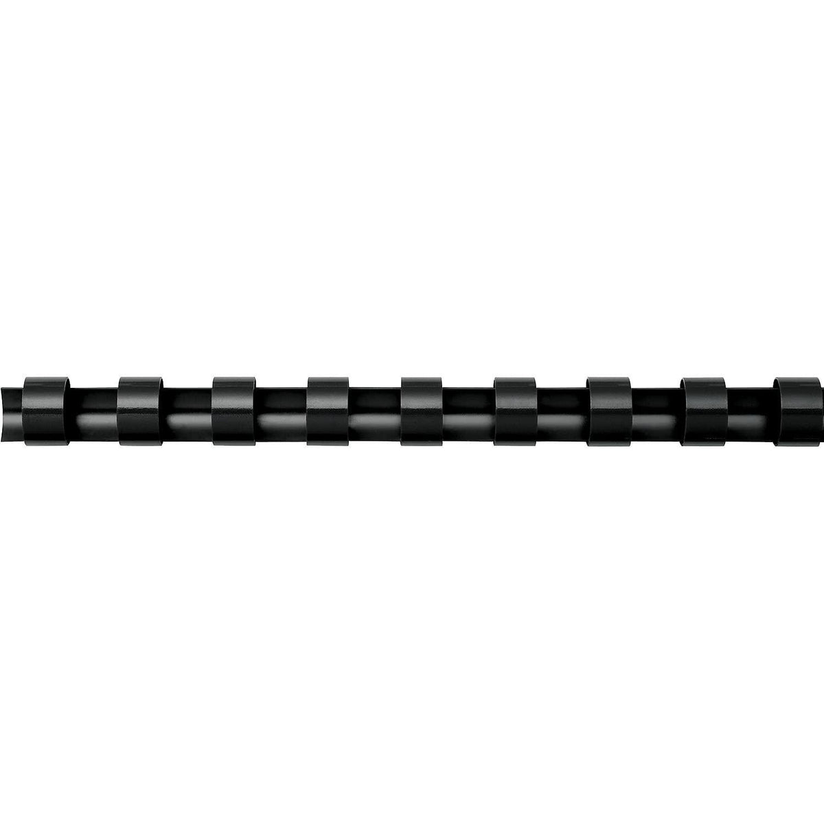 Fellowes Binding Combs Plastic Black 3/4 Inch 25 Pack (52509)