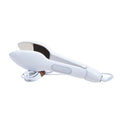 Nori Press Travel Steam Iron   Handheld Iron With Optional Steam Feature   No Ironing Board Required   Easy to Use w/ 6 Fabric Settings   Removes Wrinkles   User Manual Included  White