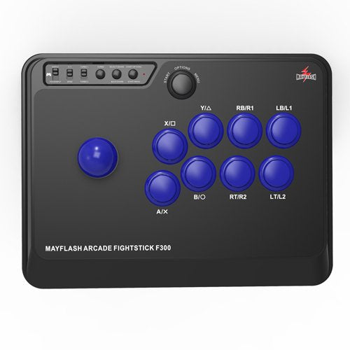 MAYFLASH F300 Arcade Fight Stick Joystick for Switch/Switch 2, Xbox Series X, PS4,PS3, Xbox One, Xbox 360, macOS, Windows, Steam Deck, NeoGeo mini, NeoGeo Arcade Stick Pro