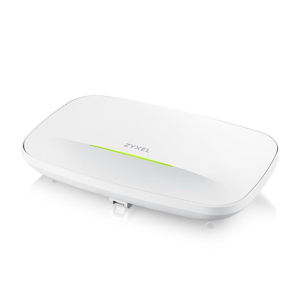 Zyxel WiFi 7 BE11000 Wireless MultiGig Pro Access Point | 2 x 2.5Gb Ethernet | Tri-Band Operation | Mesh and PTP Bridge | Cloud, App, Direct or Controller Management | POE+ | NWA130BE