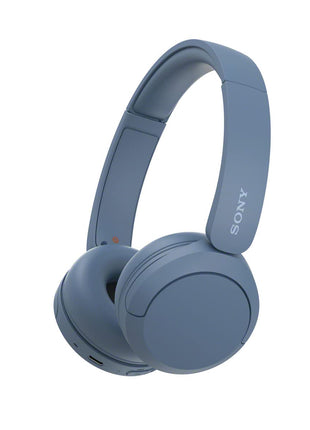 Sony WH-CH520 Wireless Headphones Bluetooth On-Ear Headset with Microphone, Blue New