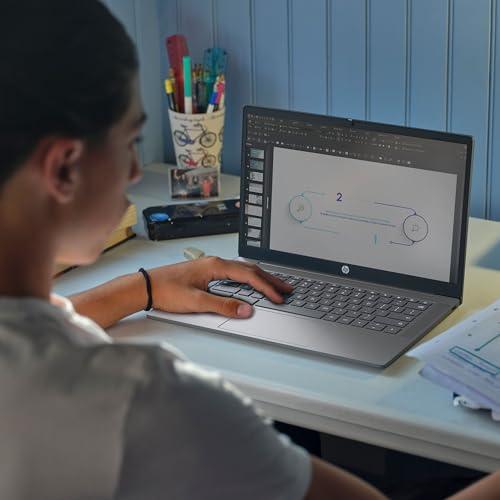 HP Chromebook Plus 14 inch Laptop, FHD Display, Intel Core i3-N305, 8 GB RAM, 128 GB UFS, Intel UHD Graphics, Chrome OS 14a-nf0050nr (2024)