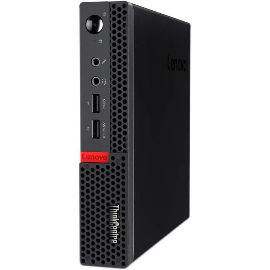 Lenovo ThinkCentre M910Q Tiny Desktop Computer, Intel Core i7-6700T Upto 3.6GHz, 32GB RAM, 1TB NVMe SSD, 4K 3-Monitor Support DisplayPort, HDMI, AC Wi-Fi, Bluetooth - Windows 10 Pro (Renewed)