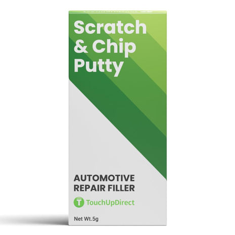 TouchUpDirect Scratch & Chip Putty - Ready-Mixed 5g Automotive Body Filler Kit for Deep Scratches & Gouges, Complete Chip Repair Kit with Spreader & Sandpaper - No Mixing Required