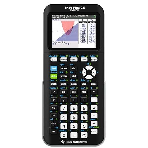 Texas Instruments TI-84 Plus CE Color Graphing Calculator, Black