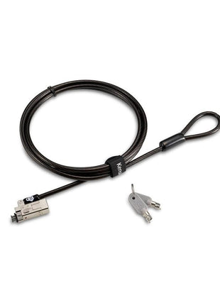 Kensington K65021WW Slim Nano Lock Head Design Wont Interfere With I/o Ports Or Raise The Device Off