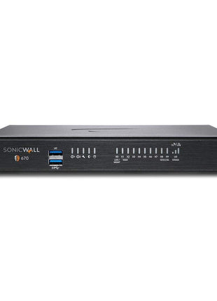 SonicWall TZ670 SecureUpgradePlus | 2YR Essential Edition | TZ670 Gen7 Firewall with 2 Year Essential Protection Service Suite | Wi-Fi Unit with Next-Gen Protection and Fast Networking (02-SSC-5659)