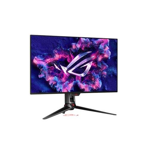 ASUS ROG Swift 32” 4K OLED Gaming Monitor (PG32UCDM) - UHD (3840 x 2160), QD-OLED, 240Hz, 0.03ms, G-SYNC Compatible, Custom Heatsink, Graphene Film, 99% DCI-P3, True 10-bit, 90W USB-C