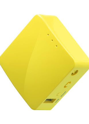 GL.iNet GL-MT300N-V2 (Mango) Portable Mini Travel Wireless Pocket VPN WiFi Router - 2X Ethernet Ports | USB 2.0 | OpenWrt | OpenVPN/Wireguard for Public & Hotel Wi-Fi | Easy to Set up via Admin Panel