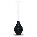 Korky BeehiveMAX Heavy Duty Toilet Plunger - Seals All Bowl Shapes – Powerful Clog Removal
