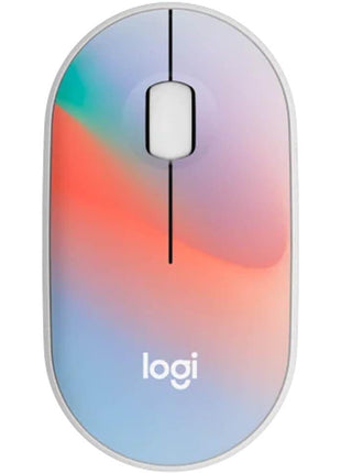 Logitech M340 Compact Ambidextrous Silent Wireless Mouse - Sheer Dream | Silent clicks, with 2.4 GHz USB-A Nano Receiver, 3 non-customizable buttons, 18-months battery, Windows Mac Chrome compatible