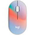 Logitech M340 Wireless Mouse With Limited Edition Prints, USB Receiver, Silent Clicks, Portable for Laptop, PC, Windows, Chrome, Surface - Sheer Dream, Optical, 32.81 ft Range