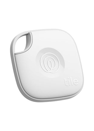 Life360 Tile - Bluetooth Tracker, Keys Finder and Item Locator for Keys, Bags and More. Phone Finder. Both iOS and Android Compatible. 1-Pack (White)